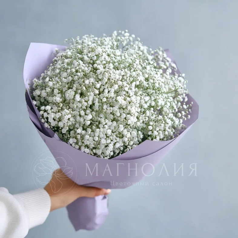 Монобукет из гипсофилы &laquo;Облачная нега&raquo;