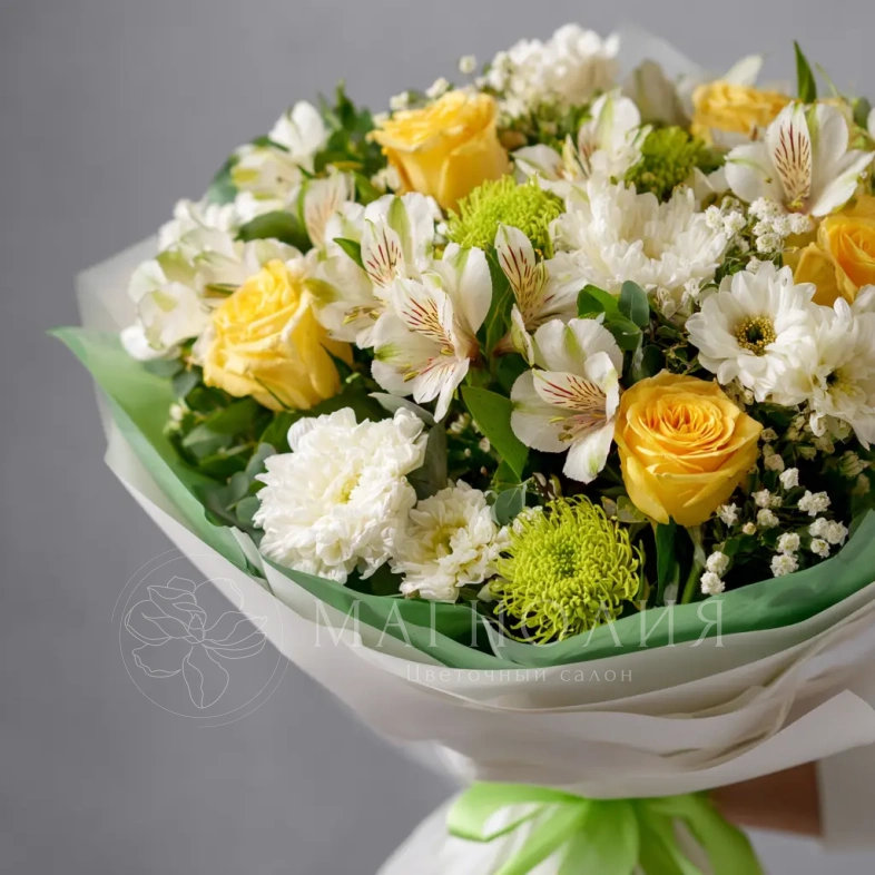Букет с альстромериями &laquo;Мелодия лета&raquo;