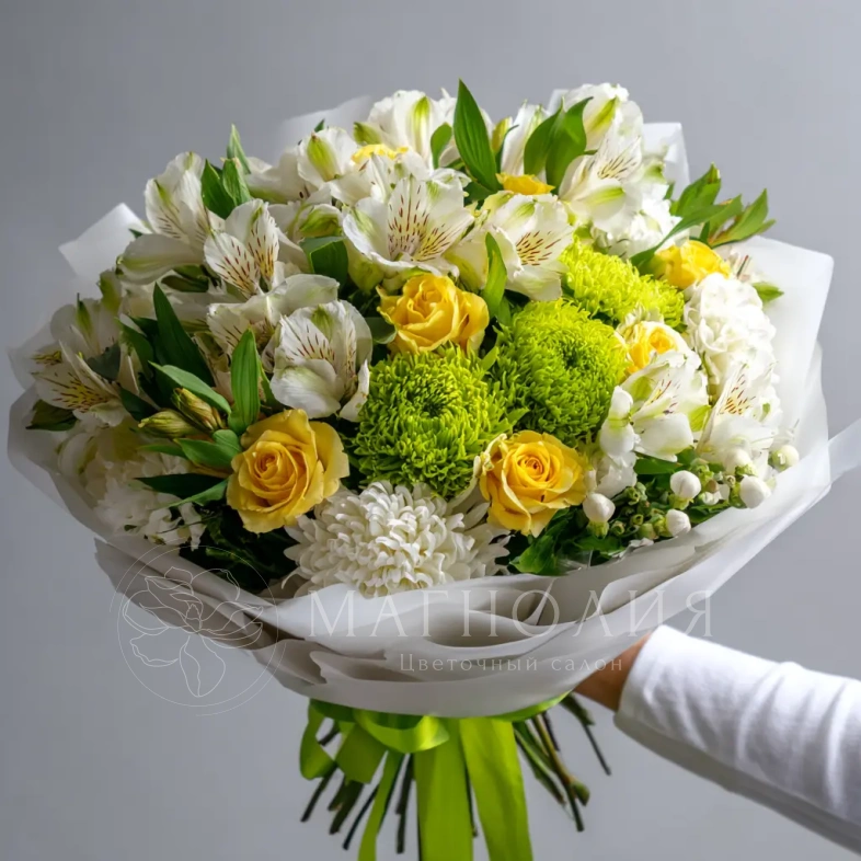 Букет с альстромериями &laquo;Мелодия лета&raquo;