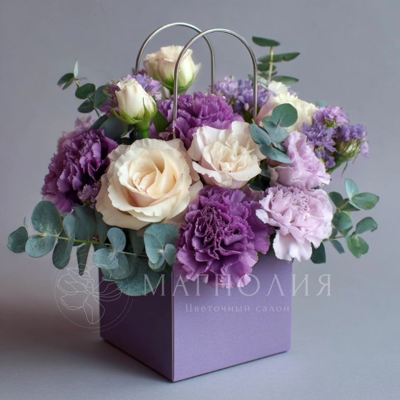 Цветы в сумочке &laquo;Модный аромат&raquo;