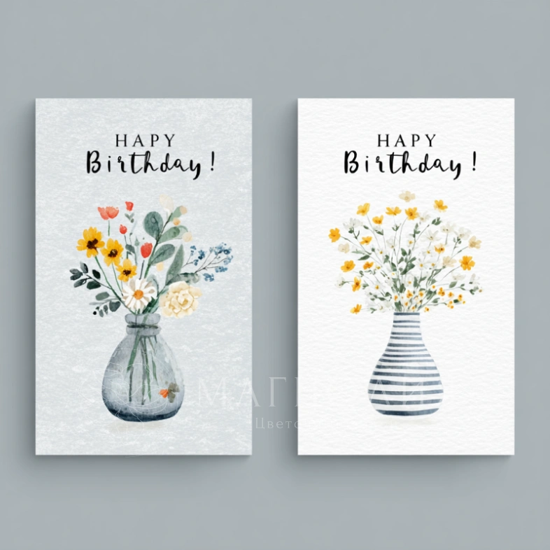 Открытка &laquo;С Днем Рождения&raquo;