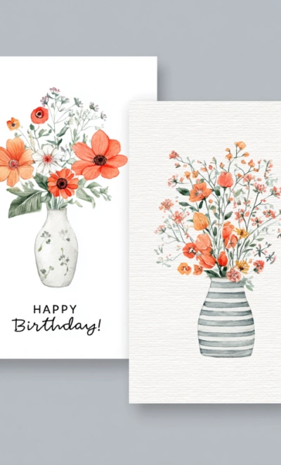 Открытка «С Днем Рождения»