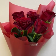 Букет бархатных роз 0