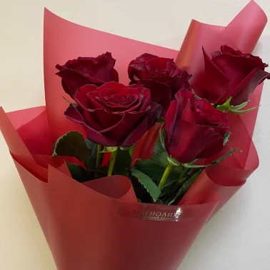 Букет бархатных роз