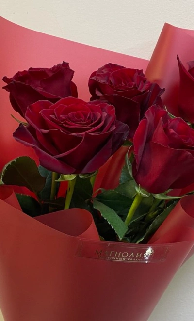 Букет бархатных роз